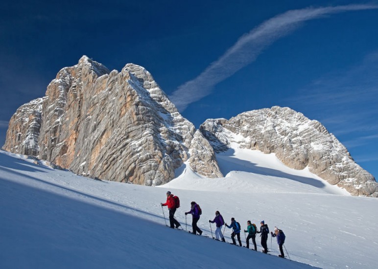 Schneeschuhwanderung am Dachstein © Schladming-Dachstein, Raffalt