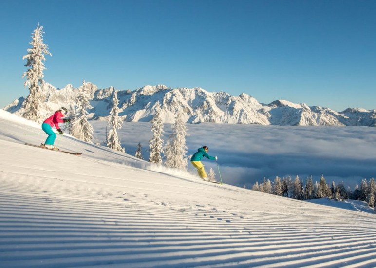 Perfekt präparierte Pisten in der Region Schladming-Dachstein  © Schladming-Dachstein, Georg Knaus